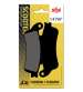 JUEGO PASTILLAS FRENO HONDA PANTHEON 125 98/02 - SBS - R: P147HF