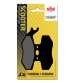 JUEGO PASTILLAS FRENO DERBI SENDA 50, APRILIA RS 50 - SBS - R: P168HF