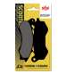 JUEGO PASTILLAS FRENO HONDA PCX 125 10/14 - SBS - R: P205HF