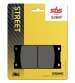 JUEGO PASTILLAS FRENO HONDA CB 250 78 - SBS - R: P526HF