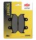 JUEGO PASTILLAS FRENO HONDA AFRICA TWIN 650 88/89 - SBS - R: P647HF
