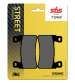 JUEGO PASTILLAS FRENO HONDA CBR RR 600 03/13 - SBS - R: P734HF