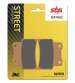 JUEGO PASTILLAS APRILIA RS 125, YZF 125 - SBS - P844HS