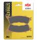 JUEGO PASTILLAS FRENO " SINTER " HONDA CB F HORNET 600 07/14 - SBS- R: P828HS