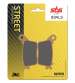 JUEGO PASTILLAS SUZUKI GSX R 1000 " SINTER " SBS R: P834LS