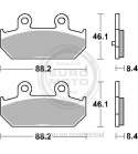 JUEGO PASTILLAS FRENO SUZUKI BURGMAN 400 C.C. 06/13 - SBS - R: P182HF