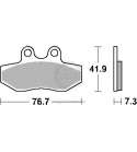 JUEGO PASTILLAS FRENO APRILIA RX 50 06/16 SBS R: P186HF
