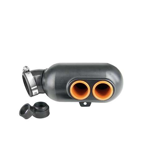 FILTRO DE AIRE UNIVERSAL NEGRO Ø45/35 TNT R: 115041