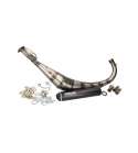 TUBO ESCAPE MINARELLI AM6 / DERBI SENDA 50 MOTOR E2 / E3 NEGRO R2 YASUNI TUB810XB