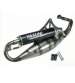 TUBO DE ESCAPE PIAGGIO SCOOTER 50 COLA NEGRO ANODIZADO " R " YASUNI R: TUB420B