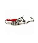 TUBO DE ESCAPE PIAGGIO SCOOTER 50 COLA ROJA " R " YASUNI R: TUB420R