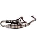 TUBO DE ESCAPE PIAGGIO SCOOTER 50 COLA CARBONO " R " YASUNI R: TUB420C