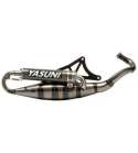 TUBO DE ESCAPE PIAGGIO SCOOTER 50 COLA KEVLAR " R " YASUNI R: TUB420CK