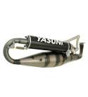 TUBO DE ESCAPE MINARELLI HORIZONTAL YASUNI CARRERA 16 BLACK-EDITION - SILENCIADOR CARBONO R: TUB906C