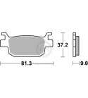 JUEGO PASTILLAS FRENO HONDA FORZA 125 / 250 C.C. - SBS - R: P193HF