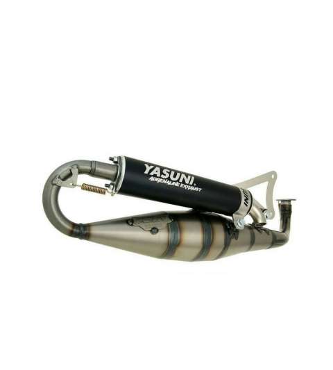 TUBO DE ESCAPE MINARELLI HORIZONTAL CARRERA 16 COLA NEGRO ANONIZADO R: TUB906B