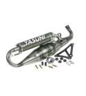 TUBO ESCAPE MINARELLI HORIZONTAL AEROX / JOG RR KEVLAR CARRERA 16 YASUNI R: TUB906CK