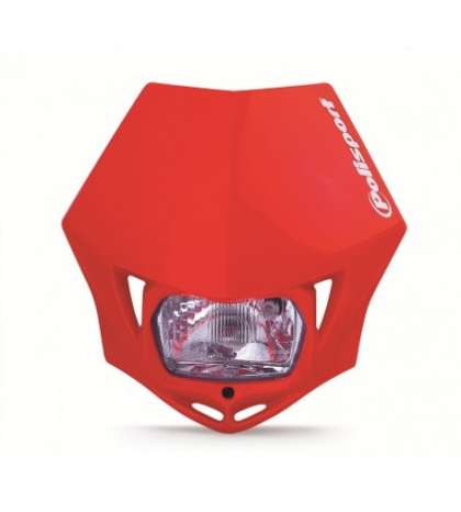 CARETA DE FARO POLISPORT MMX ROJA R: 43721