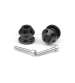 PAR DIÁBOLOS YAMAHA R1 / R6 NEGRO M6 R: 666NR