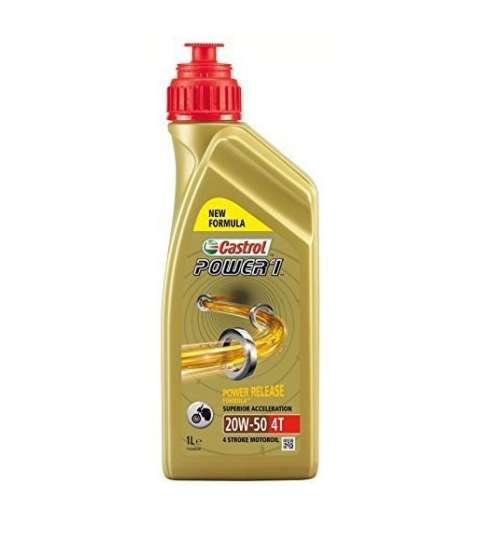 CASTROL 20W 50 MINERAL 4 T. ENVASE (1 LITRO ) R: 110001643