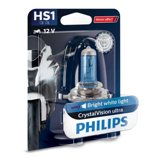 LÁMPARA HALÓGENA HS1 CRYSTAL VISION 12V 35/35 PHILIPS R: 2012636CV