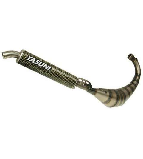 TUBO DE ESCAPE YASUNI R3 AM 6 / DERBI E2 / E3 KEVLAR R: TUB809CK