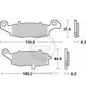 JUEGO PASTILLAS FRENO SUZUKI GSF BANDIT 600 00/04 SBS R: P705HF