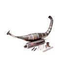 TUBO DE ESCAPE BRK DERBI EURO 3 ( MOTOR PIAGGIO ) CARRERA 45 / 80-90 CC. BARIKIT R: ESC 09