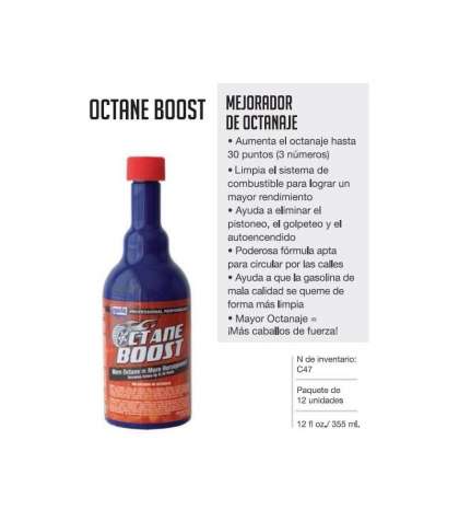 BOTE AUMENTADOR DE OCTANOS EN 3 PUNTOS CYCLO R: C 47