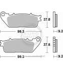 JUEGO PASTILLAS FRENO HONDA CBR 1000 08 SBS R: P862HF