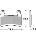 JUEGO PASTILLAS FRENO " SINTER " KAWASAKI ZX6R NINJA 636 13/15 SBS R: P894HS