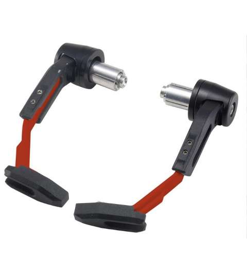 JUEGO PROTECTORES DE MANETAS PLASTICO / ROJO TUNE R: 331056