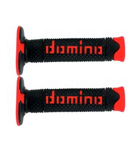 JUEGO DE PUÑOS CROSS DOMINO NEGRO/ROJO R: 331286