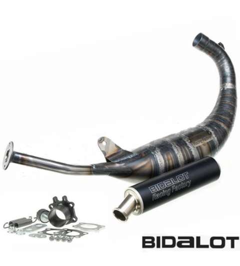 TUBO DE ESCAPE RACING FACTORY WR 90/96 CC. MINARELLI AM 6 BIDALOT R: 15000969