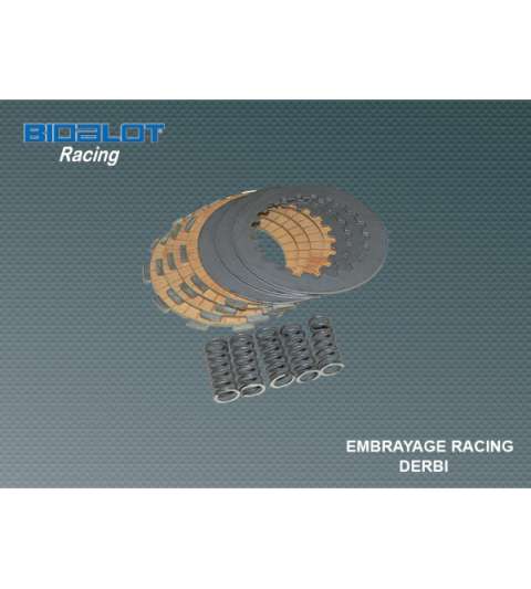 JUEGO DISCOS EMBRAGUE DERBI E2 / E3 RACING BIDALOT R: 32400355