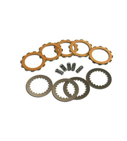 JUEGO DISCOS EMBRAGUE DERBI E2 / E3 DISCOS + SEPARADORES + MUELLES RACING PREMIUM NEWFREN R: F1475SRS