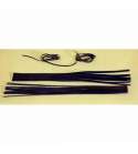 JUEGO CUBRE MANETAS EN PIEL MOTO CUSTOM SPAAN R: 0341