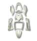 KIT COMPLETO DE CARENADOS 8 PIEZAS BLANCO YAMAHA JOG RR R: 366867