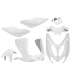 KIT COMPLETO DE CARENADOS YAMAHA AEROX BLANCO 1997 - 2012 ( KIT 7PCS ) R: 366789