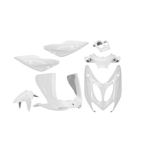 KIT COMPLETO DE CARENADOS YAMAHA AEROX BLANCO 1997 - 2012 ( KIT 7PCS ) R: 366789