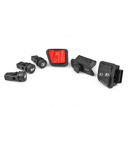 KIT DE BOTONES PARA VEHICULOS PIAGGIO 50 TNT R: 324000B