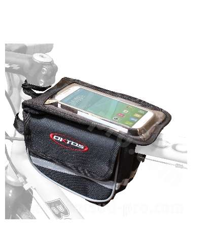BOLSA DE FIJACIÓN DE TUBO SUPERIOR CON CUBIERTA PARA SMARTPHONE OKTOS R: V512004