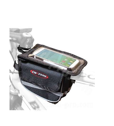 BOLSA DE FIJACIÓN DE TUBO SUPERIOR CON CUBIERTA PARA SMARTPHONE OKTOS R: V512004