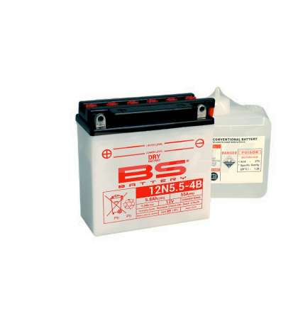 BATERÍA 12N5.5 4B ( MARCA BS ) R: 15232