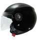 CASCO JET ( TS ) SHIRO SH-62 GS NEGRO BRILLO R: SH62TSNB