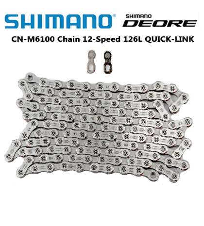 CADENA DEORE M6100 12 V. 126 Q. SHIMANO R: CNM6100126Q