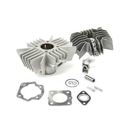 EQUIPOMOTOR ALUMINIO ( CILINDRO + CULATA ) DERBI VARIANT 74 C.C DIÁMETRO PISTÓN 47,60 MM. BRK