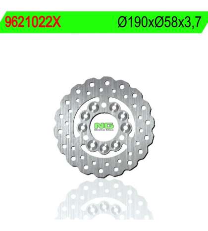 DISCO DE FRENO ONDULADO YAMAHA / APRILIA / BETA / GILERA / HONDA 50 - NG - R: 9621022X