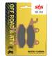 JUEGO PASTILLAS FRENO TRIUMP SPEED TRIPLE 1050 " SINTER " SBS R: P611SI