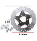 DISCO DE FRENO DELANTERO YAMAHA AEROX 50 WHOOP 250 MM. MALOSSI R: 6215622